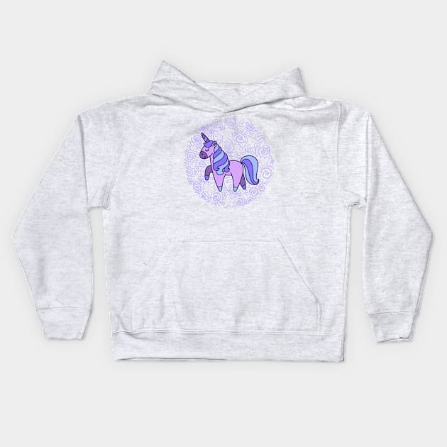 Unicorn Kids Hoodie by Mashmuh